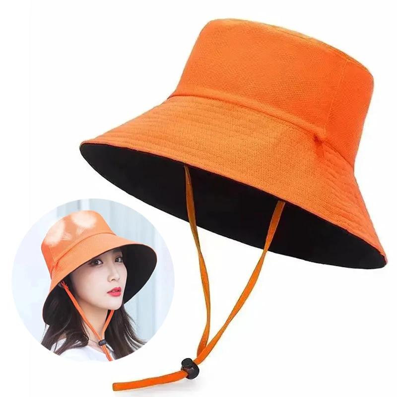 Sun Hat-Women Hat-Ladies Hat-Fashion-Hot Japanese Style Fisherman-Female-Women's Hats by GJG Denim