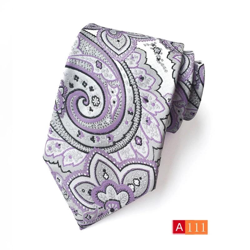 Men's Casual Formal Wear Polyester Jacquard Tie by GJG Denim