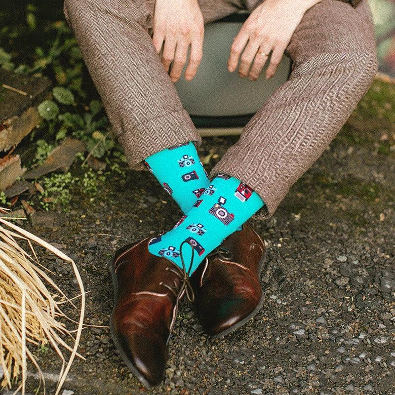 Men's Bright Tube Socks by GJG Denim