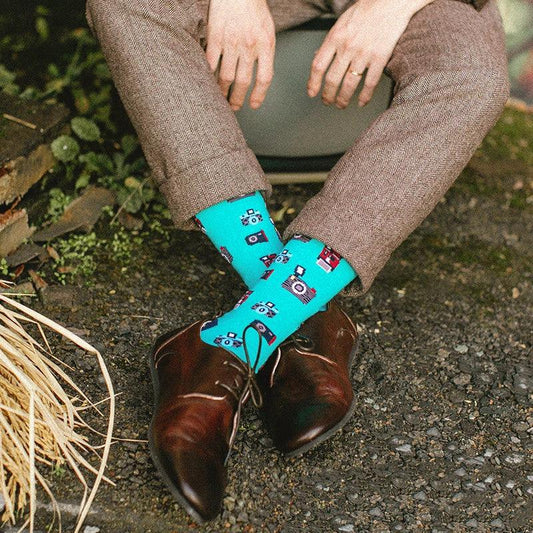 Men's Bright Tube Socks by GJG Denim