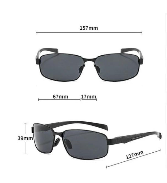 Stylish Square Sunglasses For Men by GJG Denim