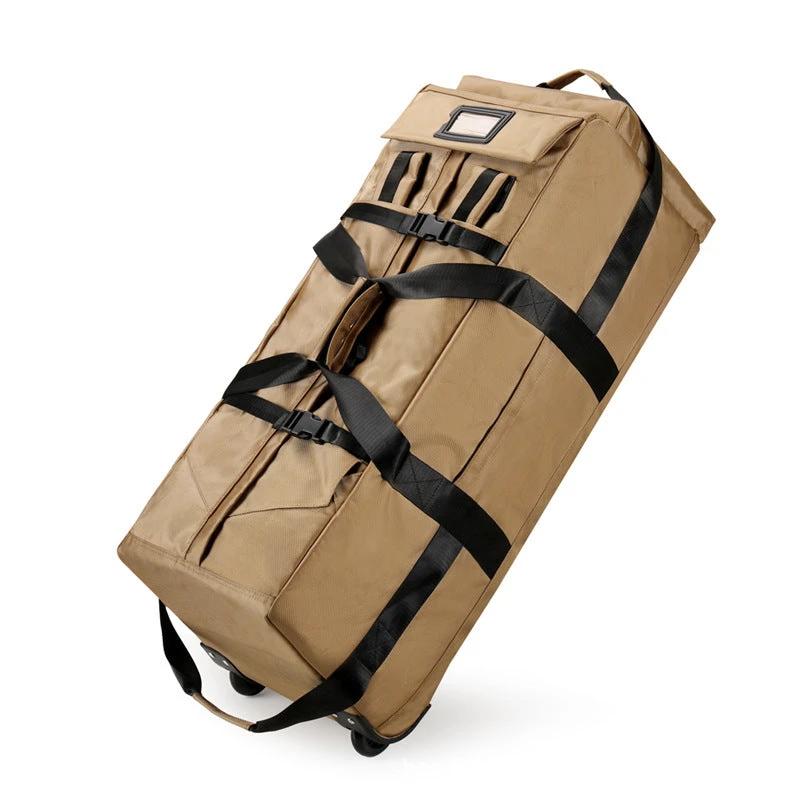 Men's Outdoor Waterproof Luggage Bag For Travel Tugboat by GJG Denim