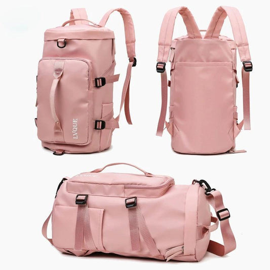 Waterproof Gym Fitness Bag Outdoor Travel Sport Excerise Fashion Casual Backpack by GJG Denim
