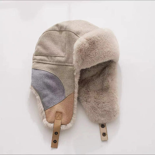 Men's Cold-proof Fleece-lined Warm Hat by GJG Denim