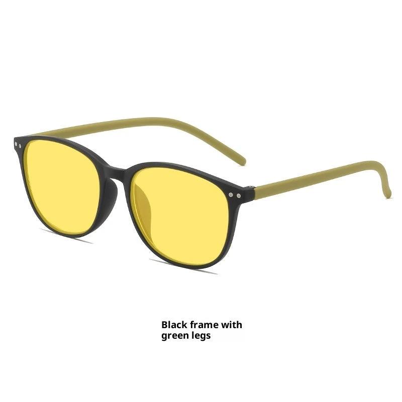 Retro Night Vision Anti-blue Light Glasses For Men by GJG Denim
