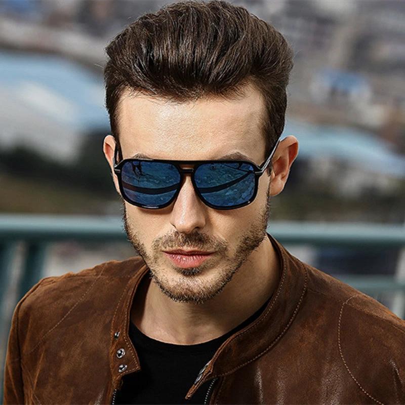 Men's Mirror Polarized Sunglasses by GJG Denim