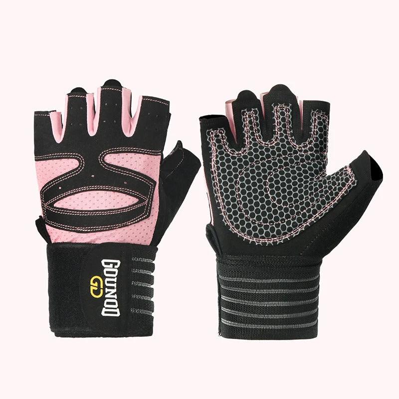 Fitness Gloves Lengthened Exercise Breathable And Wearable by GJG Denim