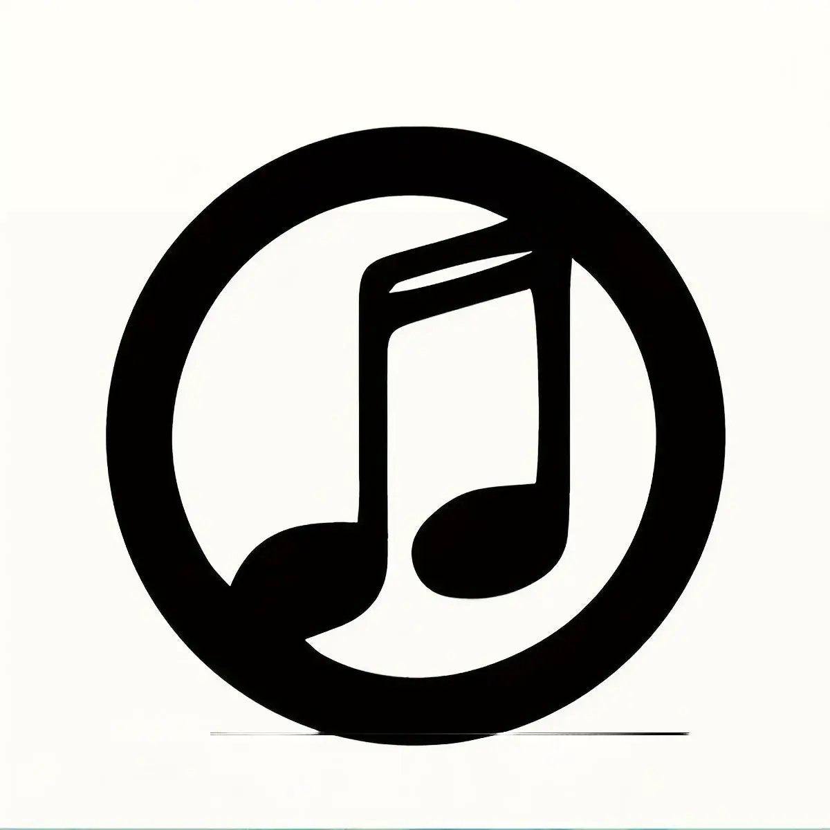 Black Music Notes Wooden Wall Decor by GJG Denim