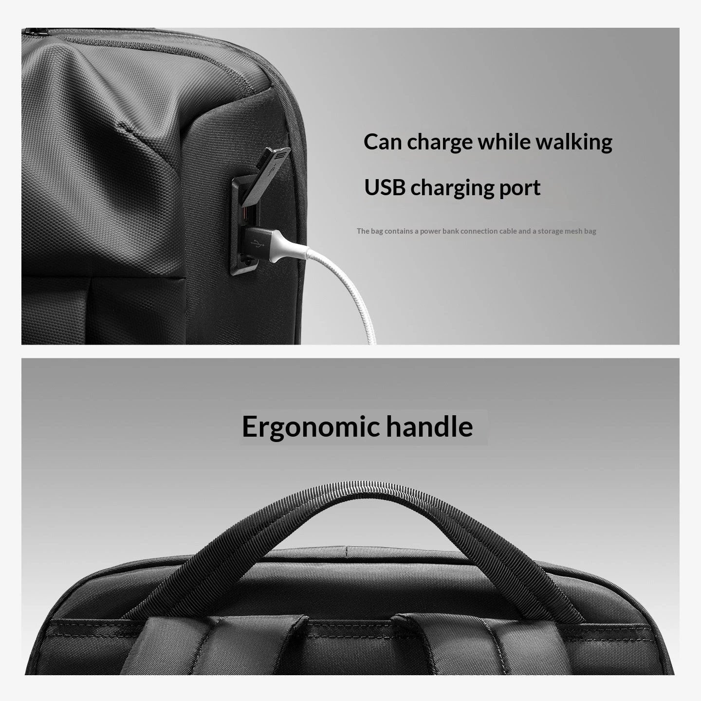 Large-capacity Travel Backpack For Men by GJG Denim