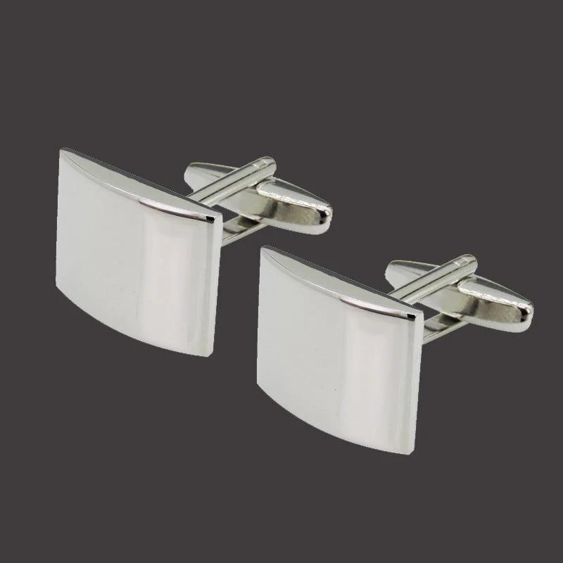 Copper Black Golden And Silver Laser Metal Cufflinks For Men by GJG Denim
