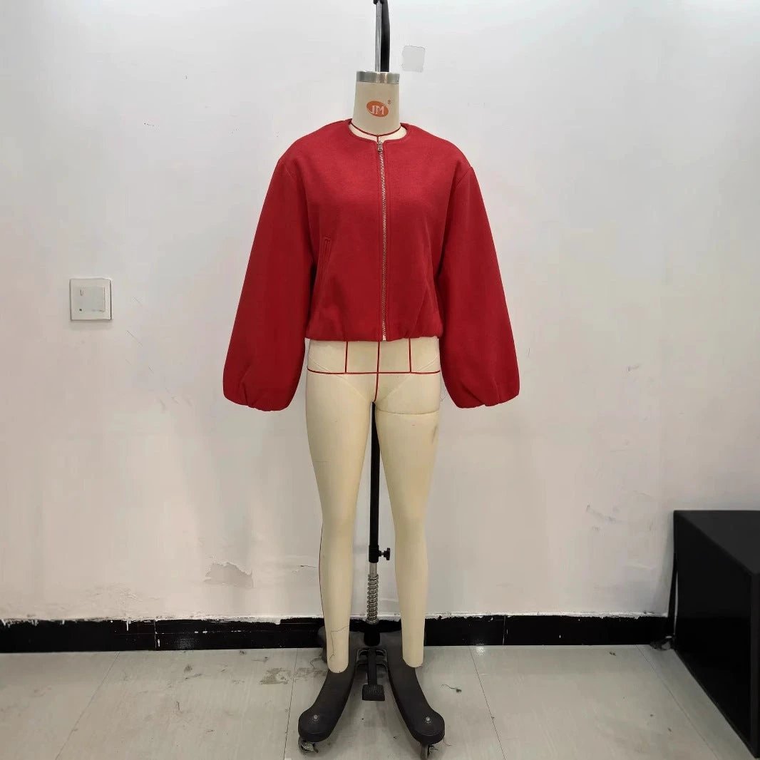 European And American Fashion Soft Bomber Jacket Coat by GJG Denim