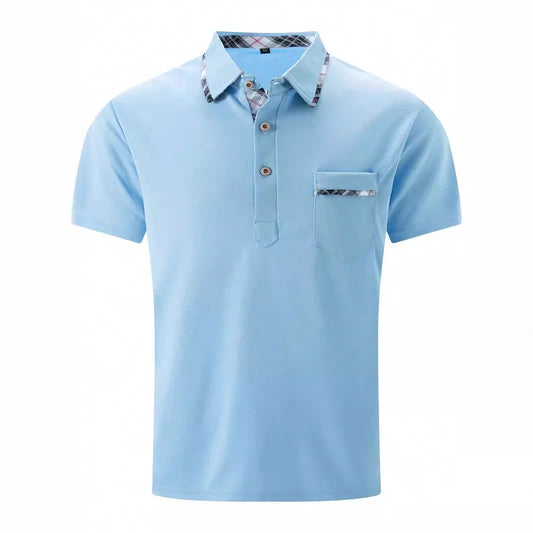 Men's Polo Style Shirt by GJG Denim