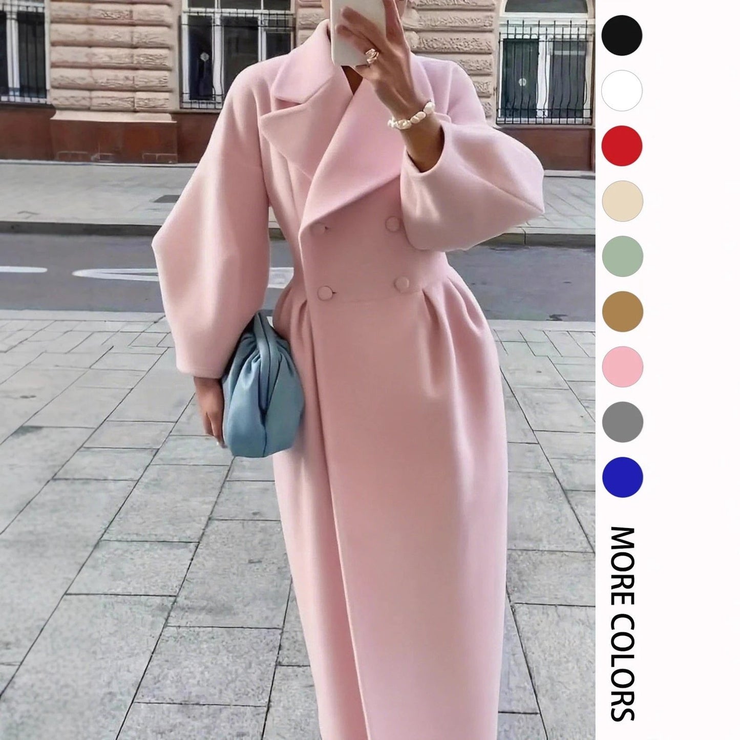 Vintage Court Lantern Sleeves Large Lapel Jacket by GJG Denim