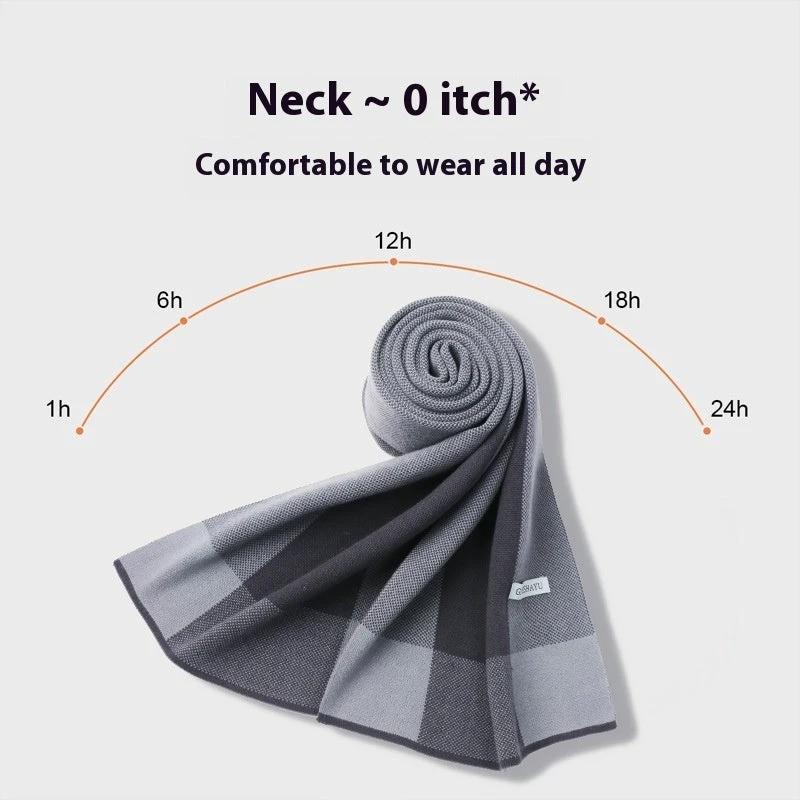 Men's Windproof Neck Protection Scarf by GJG Denim