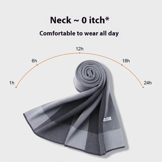 Men's Windproof Neck Protection Scarf by GJG Denim