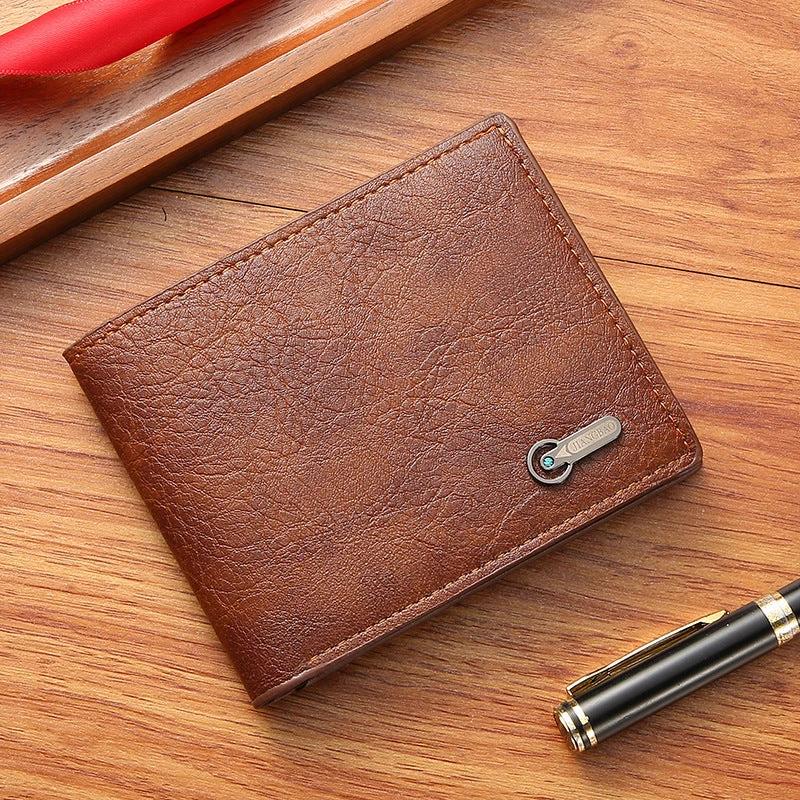 Men's Leather Wallet by GJG Denim