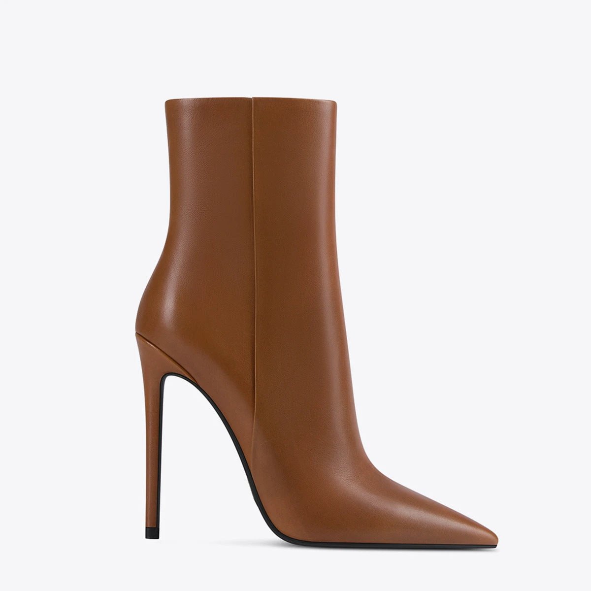 European And American Pointed-toe Stiletto Ankle Boots by GJG Denim