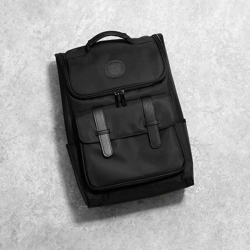 Mens Large-Capacity Travel Laptop Backpack by GJG Denim