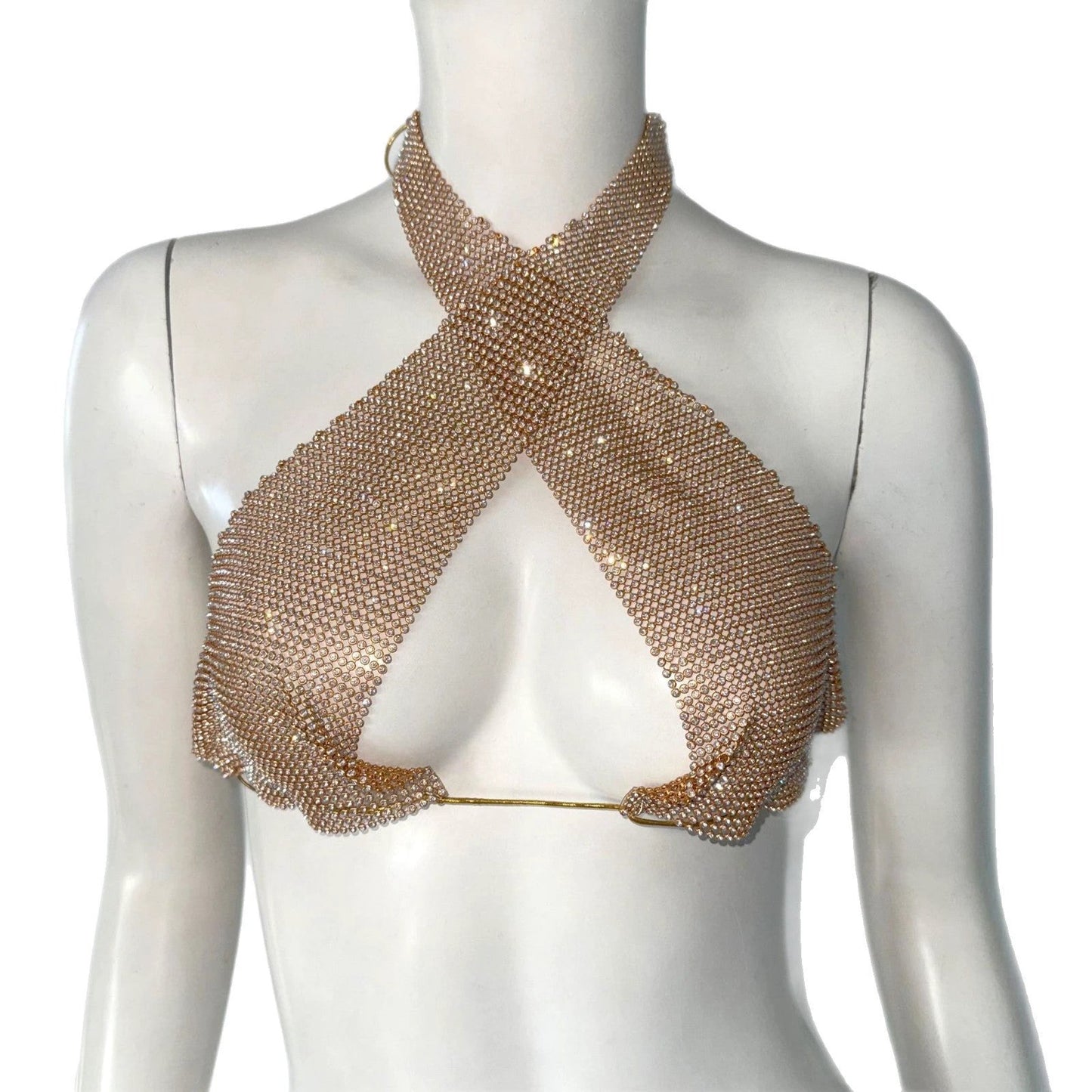 Top Metal Tied Spaghetti Strap by GJG Denim