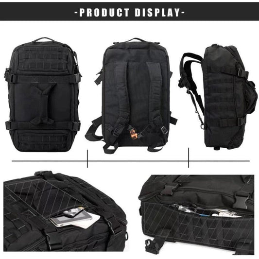 Multifunctional Outdoor Camouflage Travel Sports Off-road Tactical Durable Mountaineering Backpack by GJG Denim