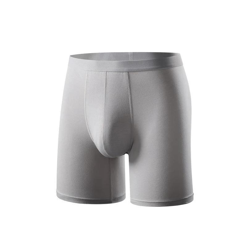 10pcs Men's Bamboo Fiber Boxer Briefs Medium Stretch Solid by GJG Denim