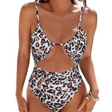 European And American Cute Women's One-piece Swimsuit by GJG Denim