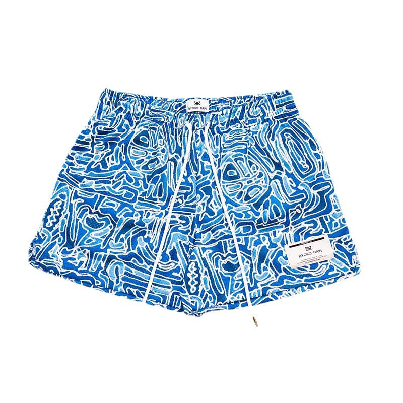 Shorts For Men And Women In Summer Casual Mesh Breathable And Loose Fitting by GJG Denim