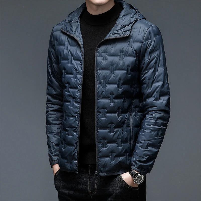 Men's Casual Down Jacket by GJG Denim