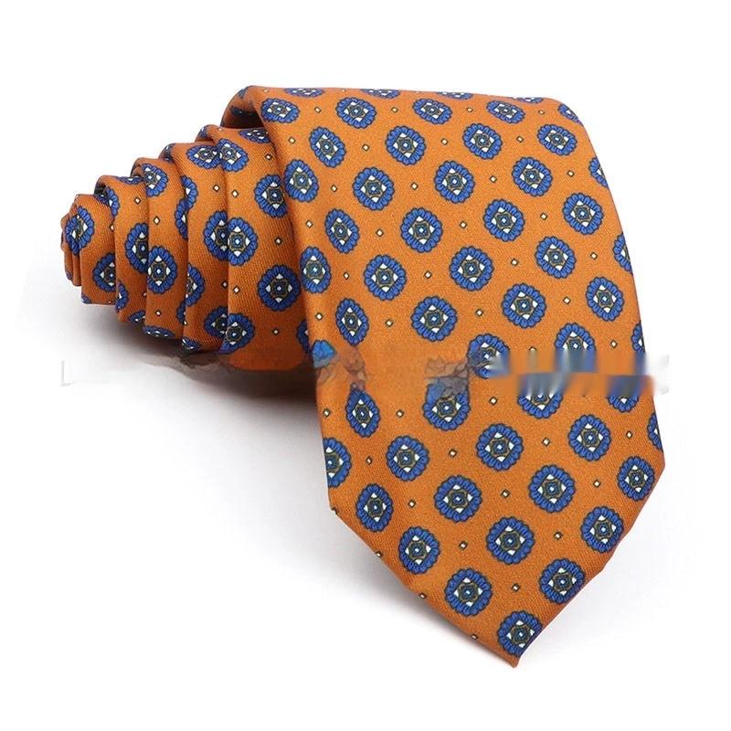 Business Polyester Men's Printed Tie by GJG Denim