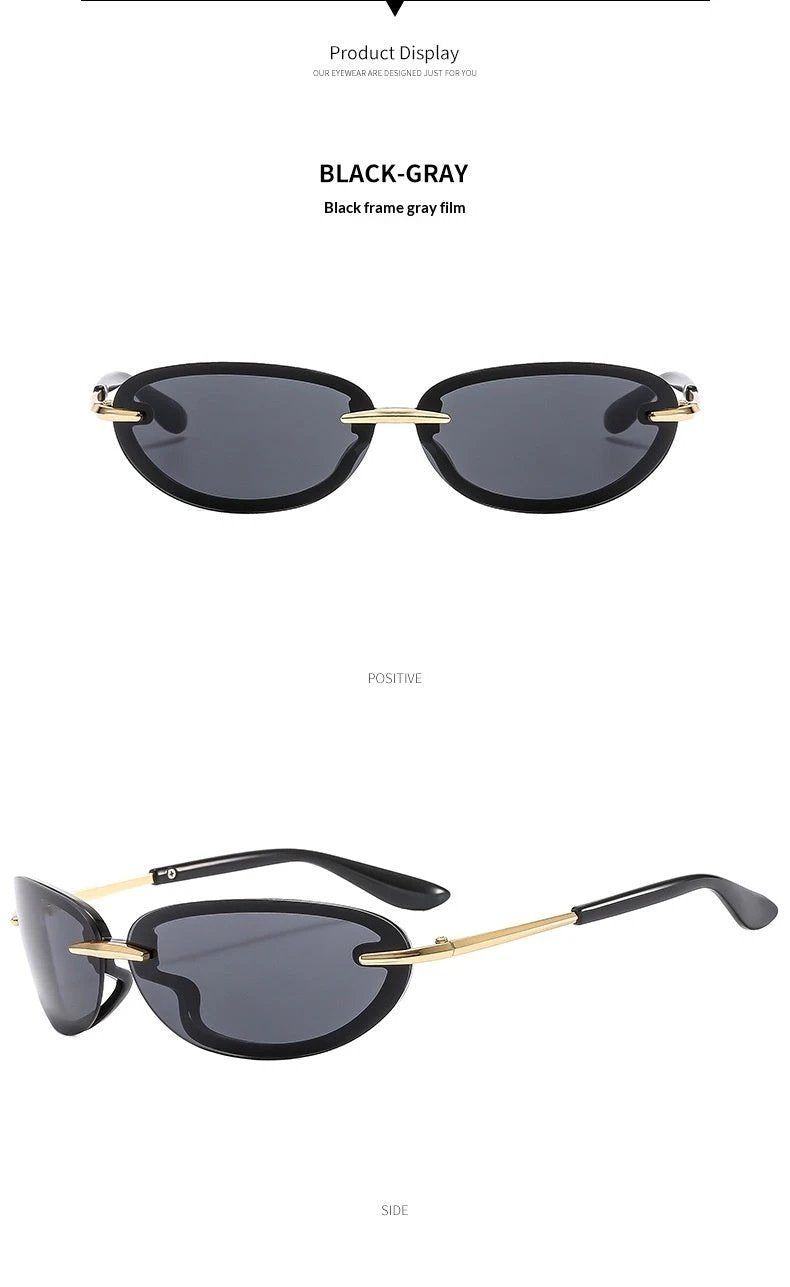 Fashion Plastic Sports Glasses Sunglasses by GJG Denim