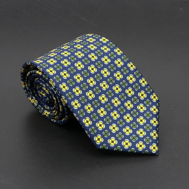 Men's Super Soft Bohemian Silk Ties by GJG Denim
