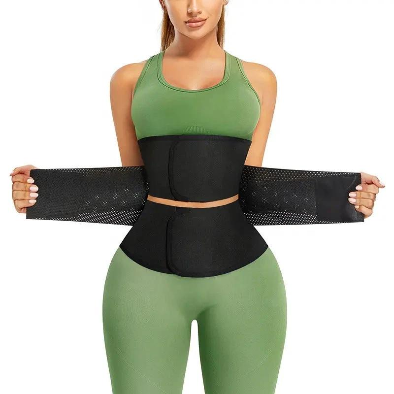 Men's And Women's Waist Shaping Belt Sports Fitness by GJG Denim
