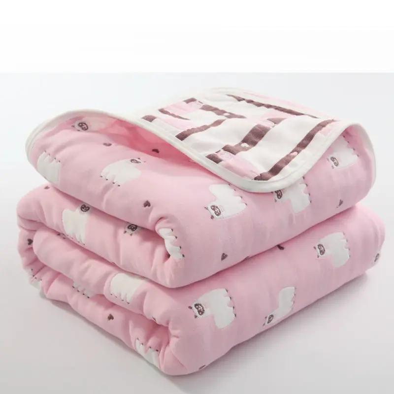 Six-layer Gauze Summer Air Conditioner Quilt Blanket by GJG Denim