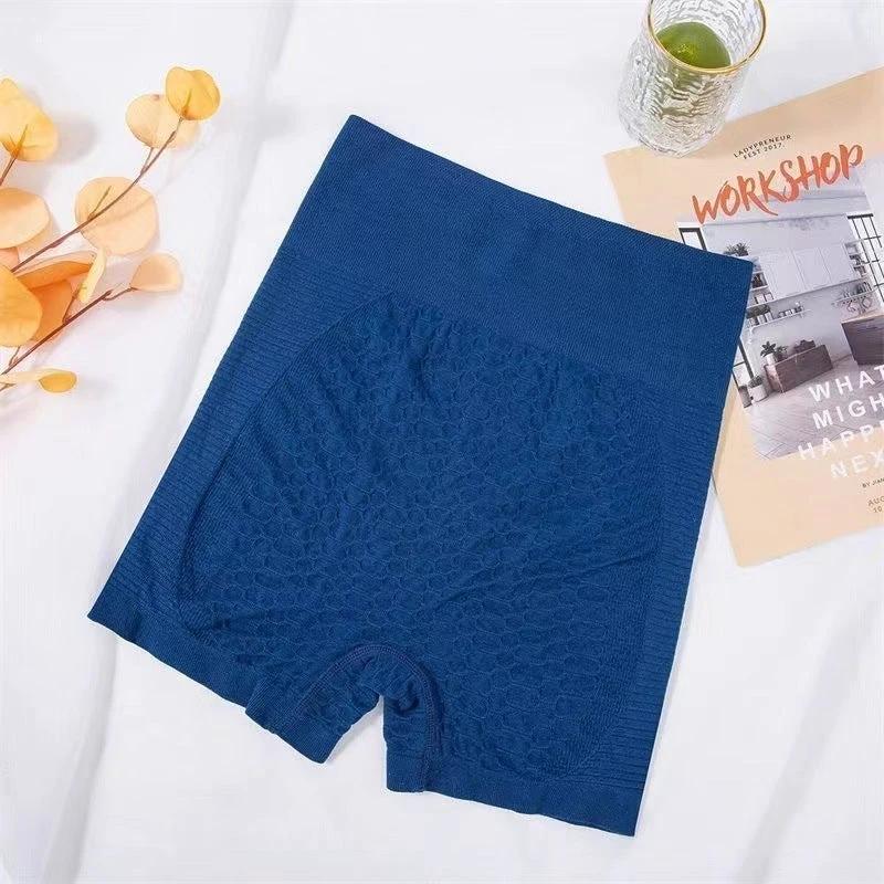 Grid Design Shorts Gym Yoga High Waist Fitness Sports Pants Women by GJG Denim