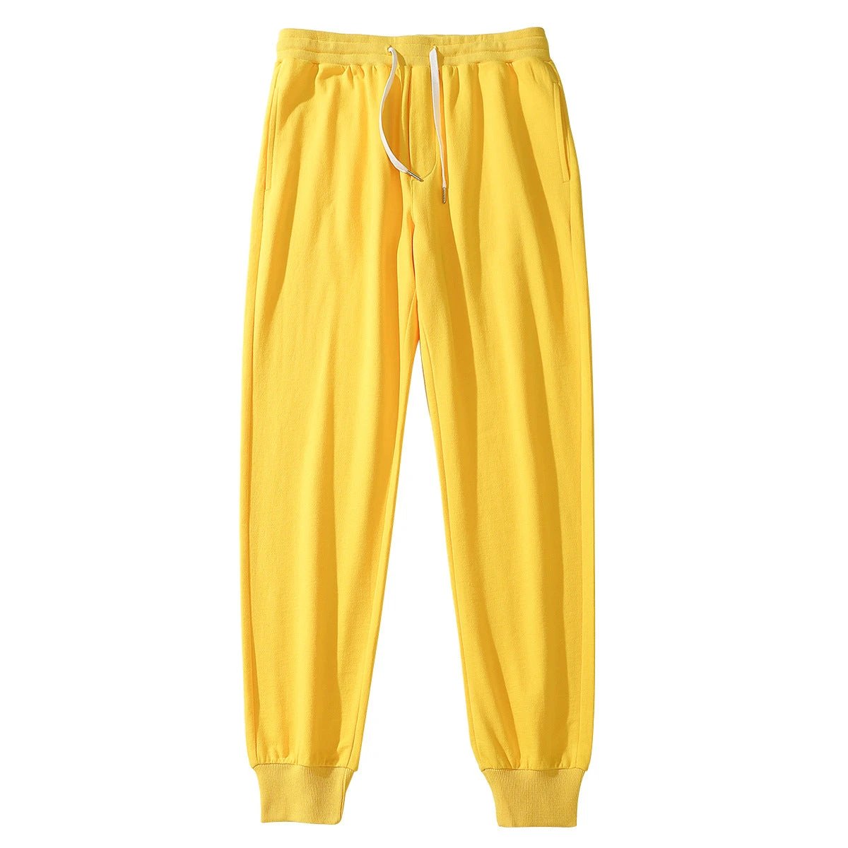 Men's Cotton Sports Casual Drawstring Sweatpants by GJG Denim
