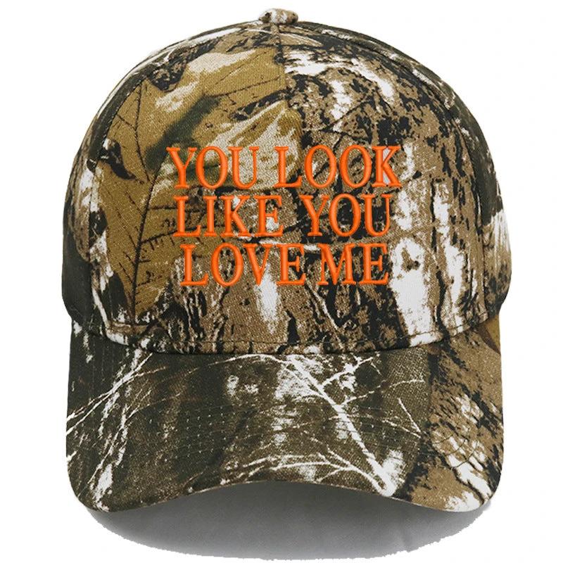 Embroidered Color-Block Casual Baseball Cap For Men by GJG Denim