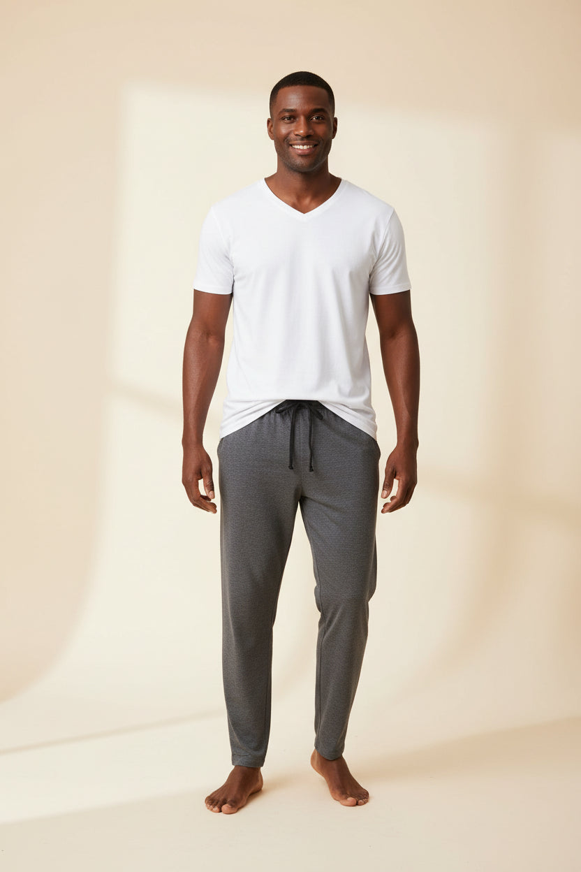 Men's Short Sleeved Pajama Set by GJG Denim