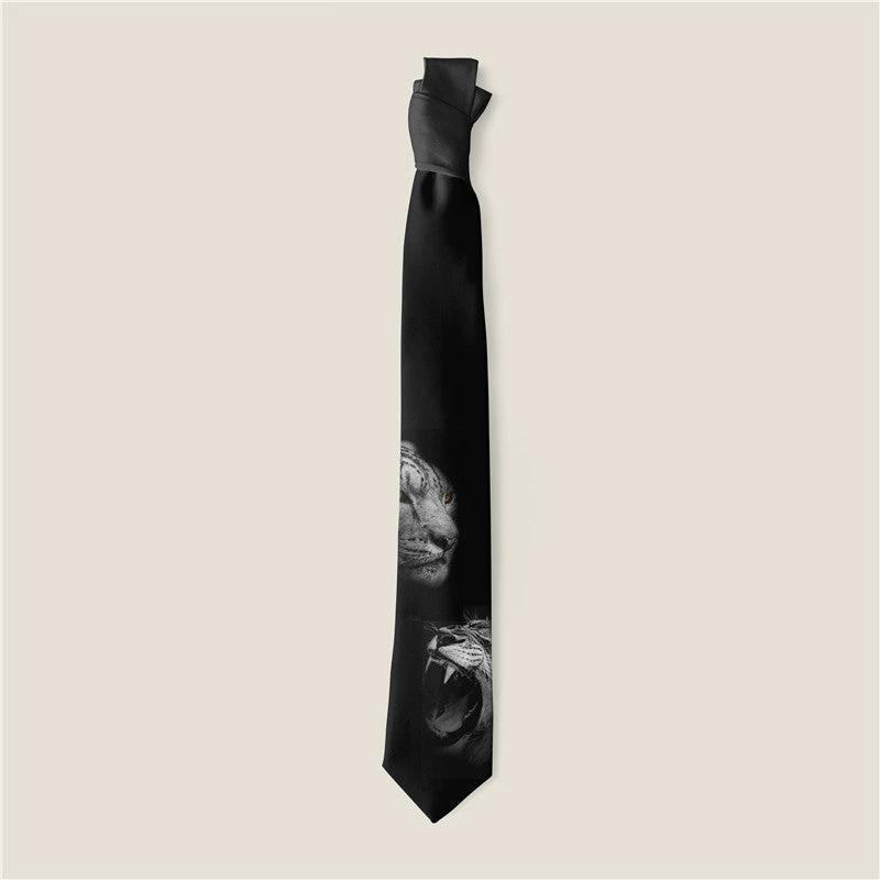 Men's Creative Print Tie by GJG Denim