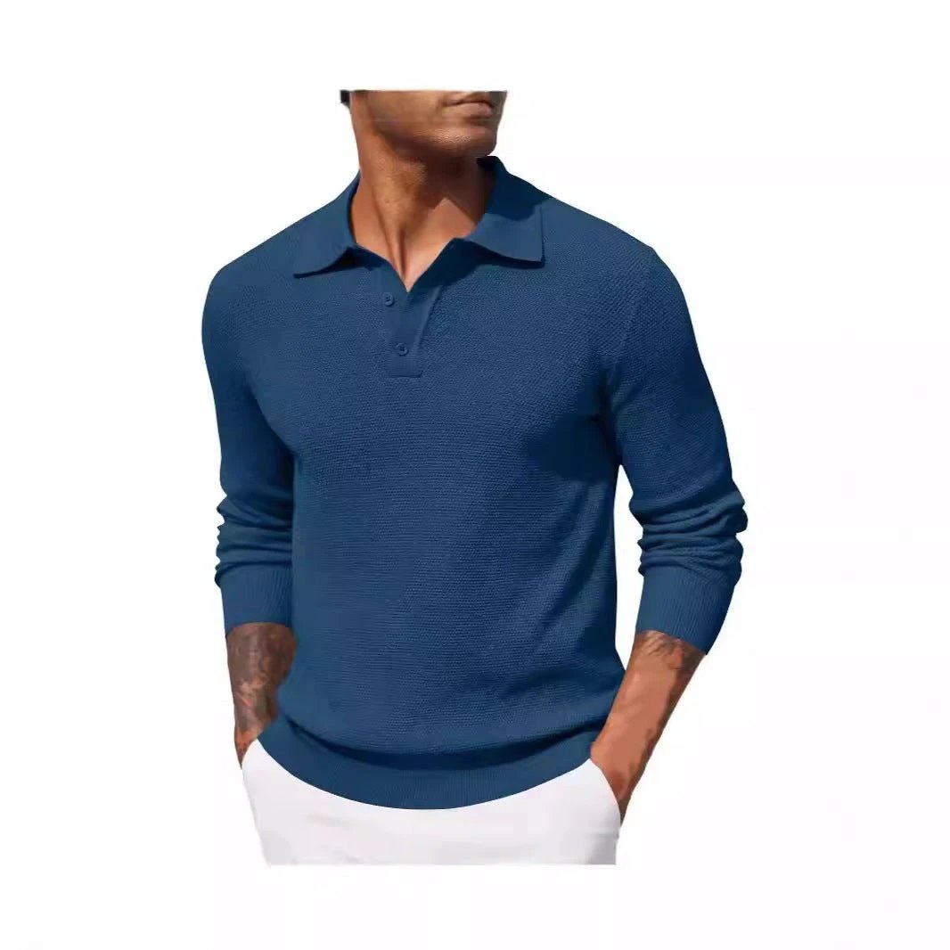 Men's Casual Long Sleeve Shirt by GJG Denim