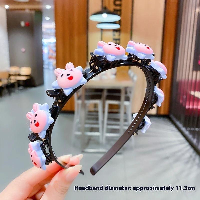 Girls' Clip Hair Accessories Crushed Hair Headband by GJG Denim