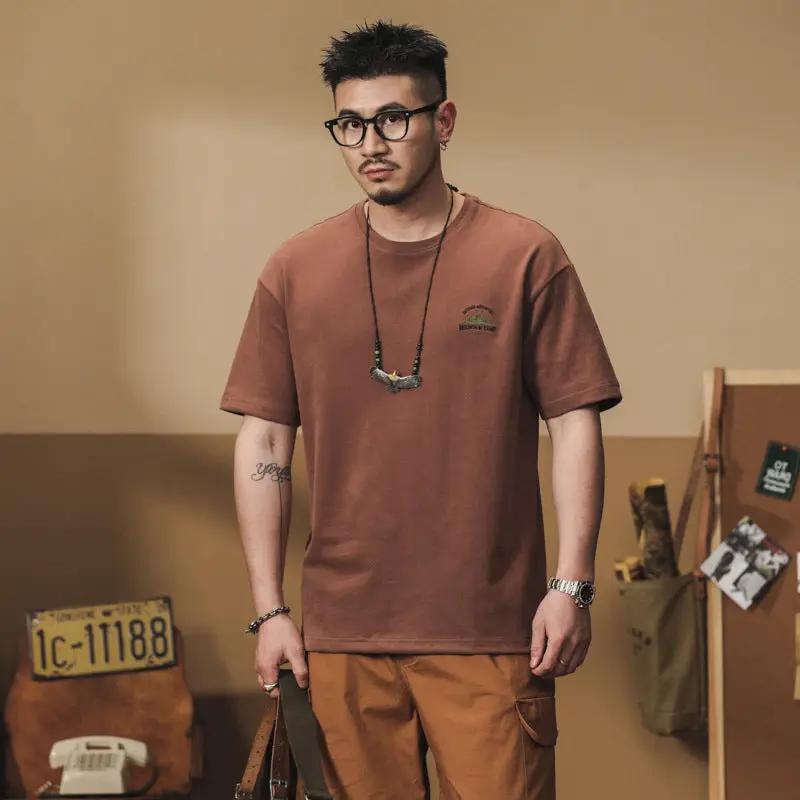Short-sleeve Cotton Trendy T-shirt by GJG Denim