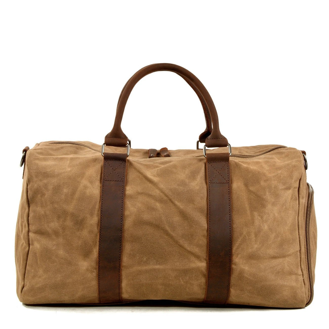 Men's One-shoulder Portable Dry Wet Separation Large Capacity Canvas Luggage Travel Bag by GJG Denim