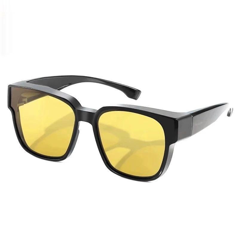 Night Vision Glasses For Driving At Night To Prevent High Beams For Men by GJG Denim