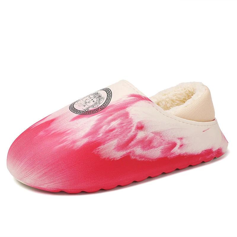 Men Waterproof Warm Cotton Slippers by GJG Denim
