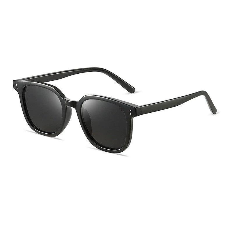 New Square Simple Bold-frame Sunglasses For Men by GJG Denim