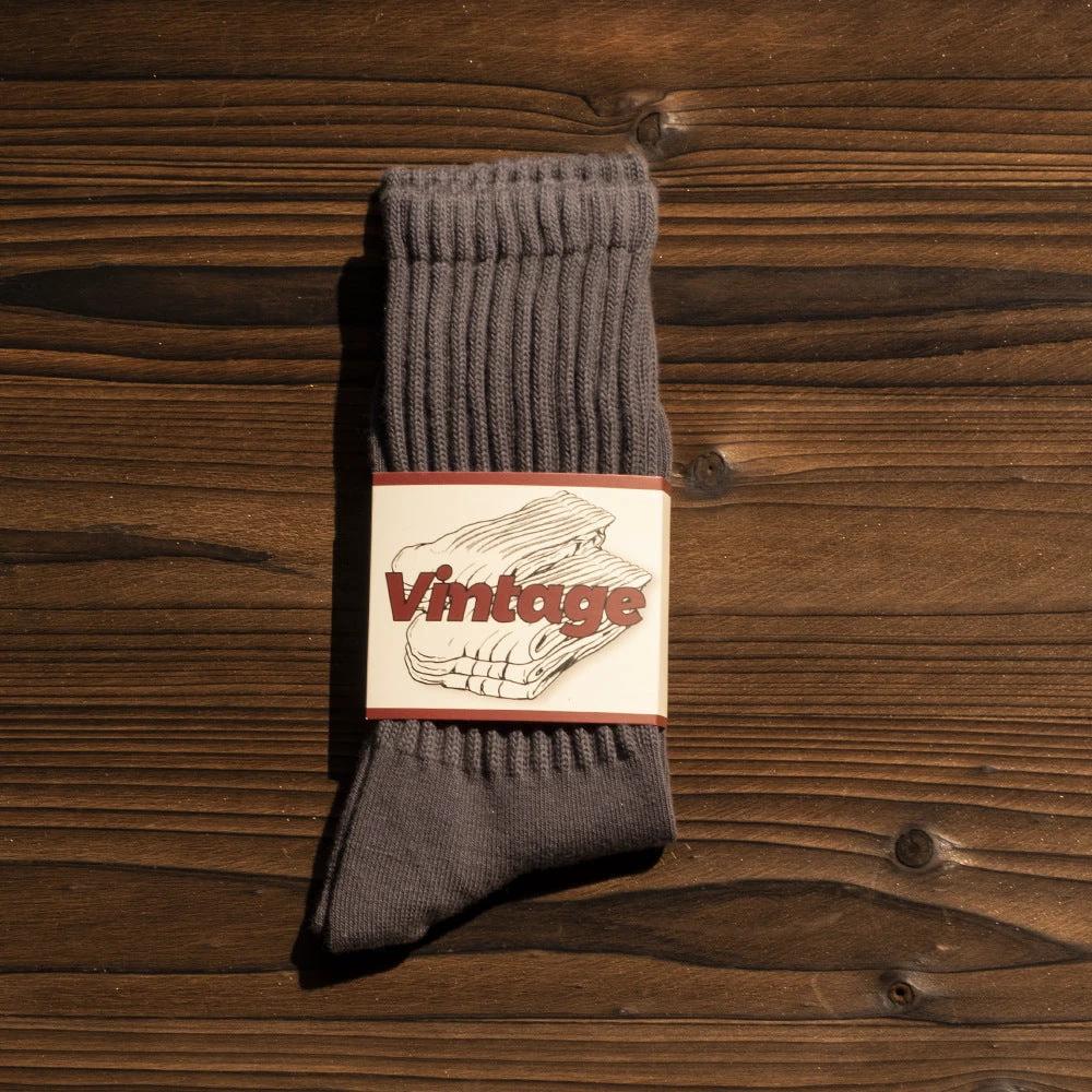 Men's Retro Long Socks by GJG Denim