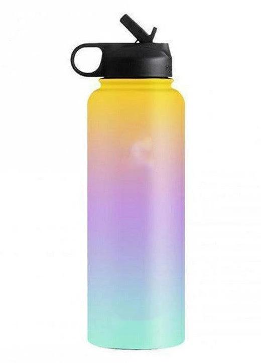 Stainless Steel Wide-mouth Outdoor Sports Vacuum Flask by GJG Denim