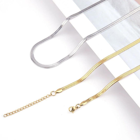 Simple Titanium Steel Blade Necklace For Men by GJG Denim
