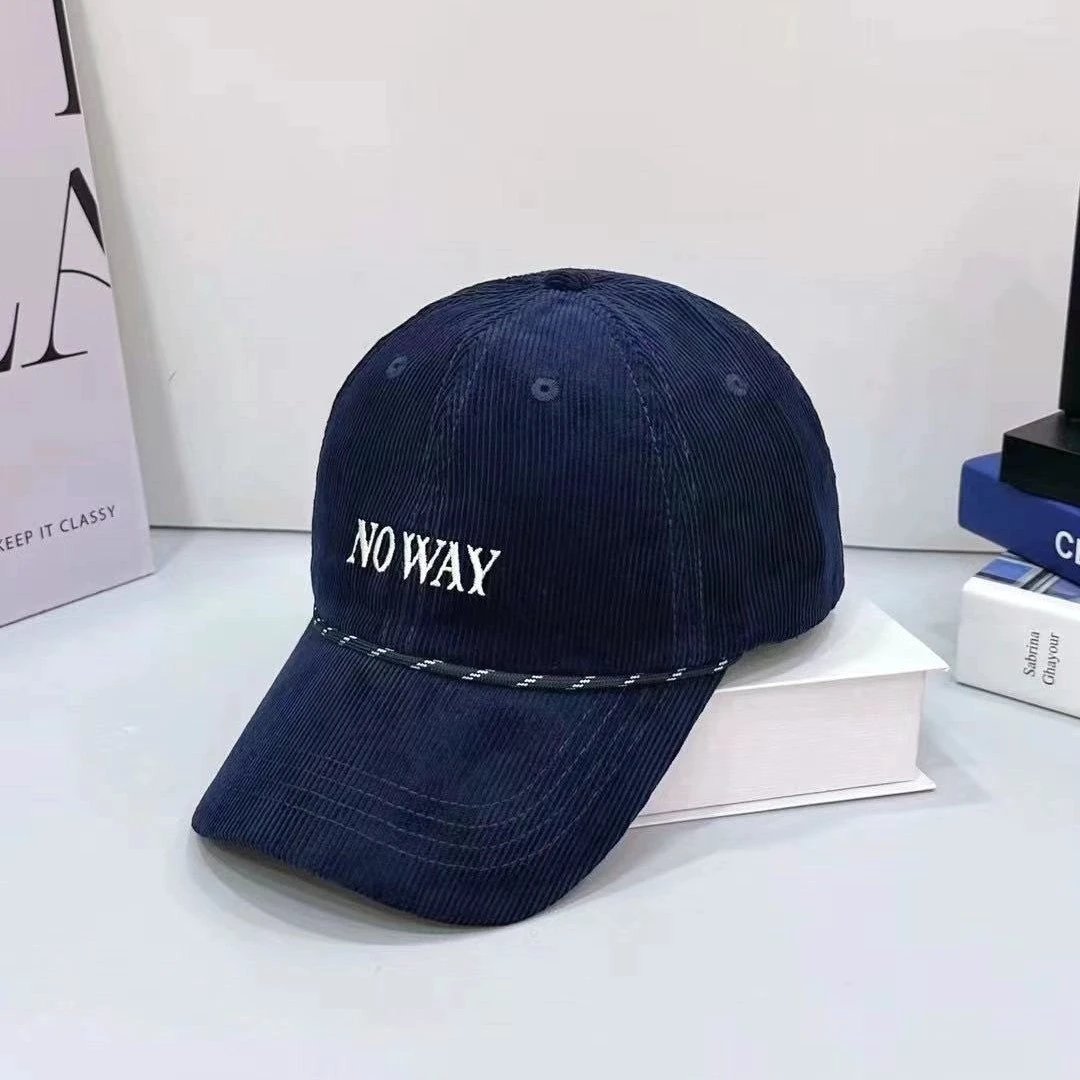 Wide-brim Baseball Cap For Men by GJG Denim