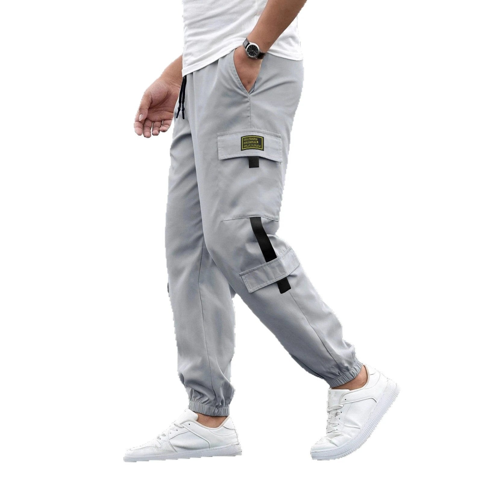 Men's Retro Jogger Casual Pants by GJG Denim